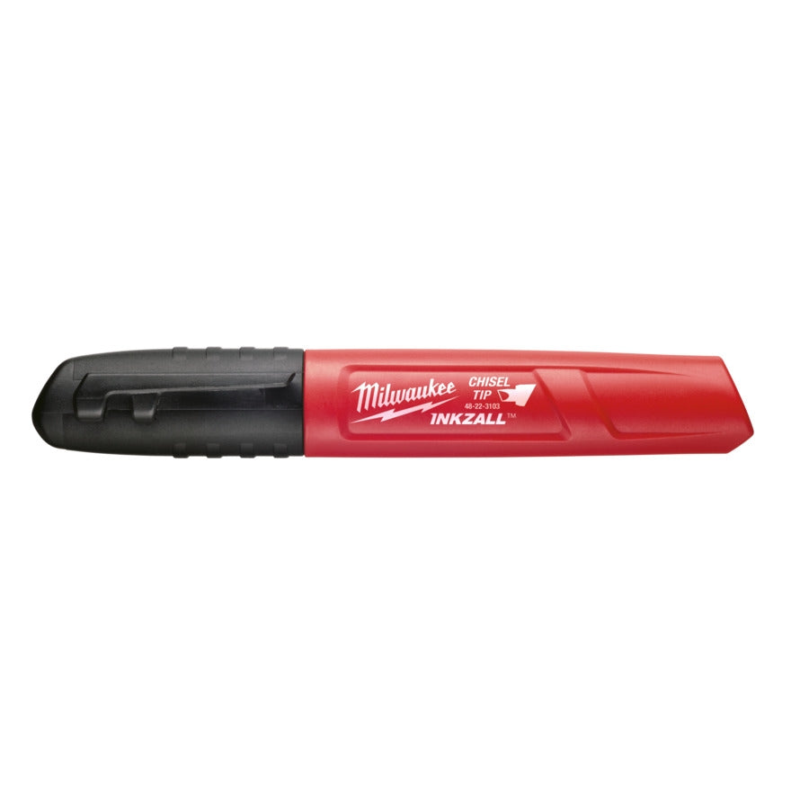 Milwaukee® INKZALL Permanentmarker Keilspitze 1-4.8 mm schwarz