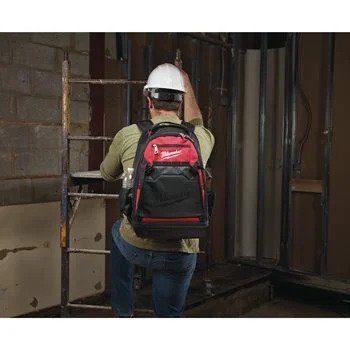 Milwaukee Jobsite Rucksack mit 35 Einsteckfächer und Laptop-Fach