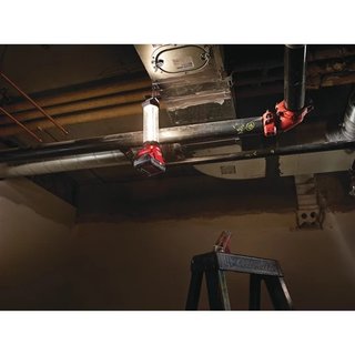 Milwaukee M12 LL-0 LED-Akku-Laternenleuchte 400 Lumen und 23m Reichweite ohne Akku/Lader im Karton