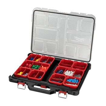 Milwaukee® Packout Organiser Slim inkl. Sortierboxen 500 x 380 x 65 mm