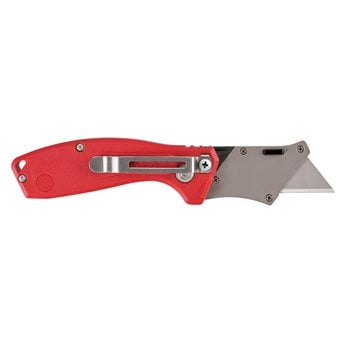 Milwaukee® FASTBACK Universal-Klappmesser kompakt mit Gürtelclip 