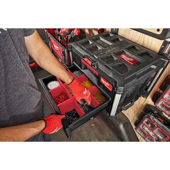 Milwaukee® Packout Schienensystem-Set Grundplatte / Schienen für Wandmontage