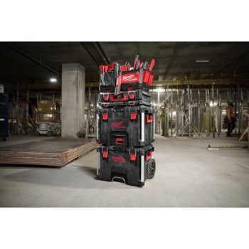 Milwaukee Packout Koffer XL (4932478162) in Kombination mit anderen Packout Zubehör
