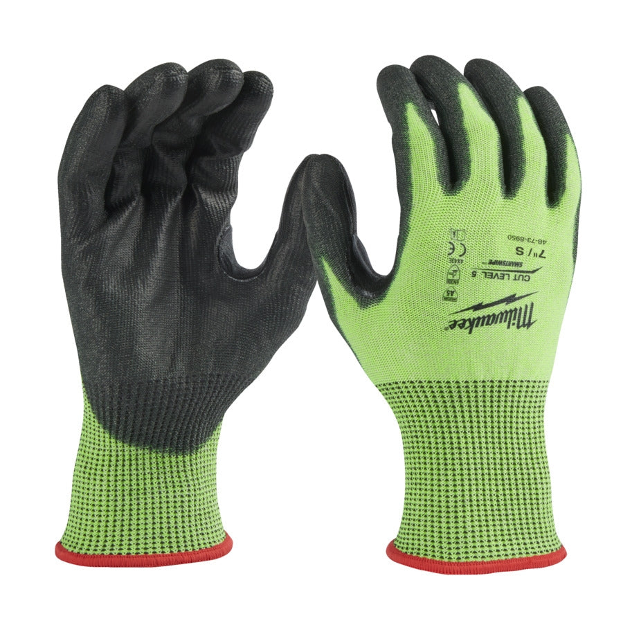 Milwaukee Schnittschutzhandschuhe HI-VIS Klasse 5/E Größe S/M/L/XL/XXL