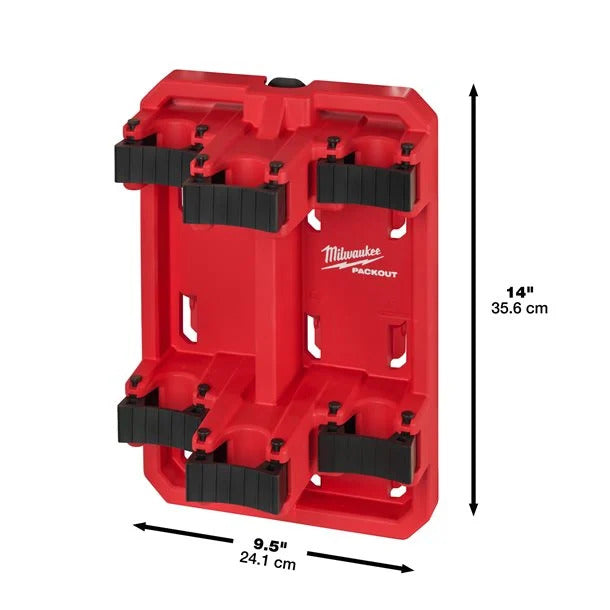 Milwaukee® Packout Aufbewahrung für langstielige Werkzeuge z.B. Besen bis 11 kg Kapazität