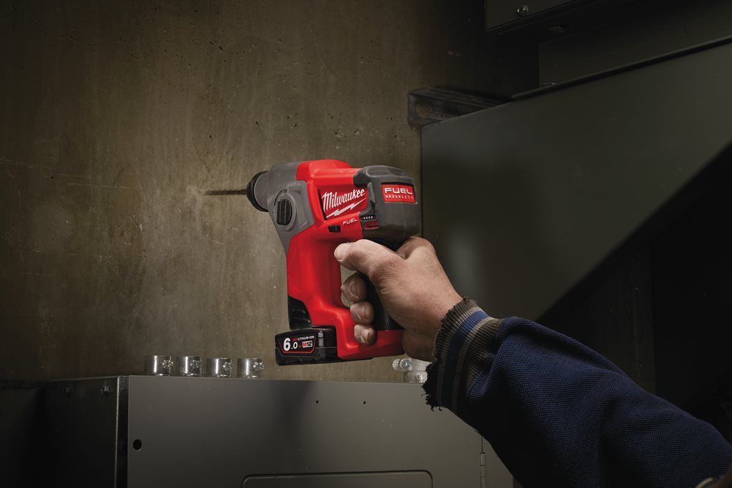 Milwaukee M12 CH-0 FUEL Akku-Bohrhammer 1.1 Joule ohne Akku/Lader im Karton