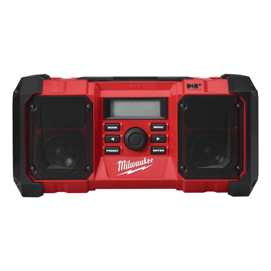 Milwaukee® M18 JSRDAB+-0 Akku-/Netz-Radio ohne Akku/Lader im Karton