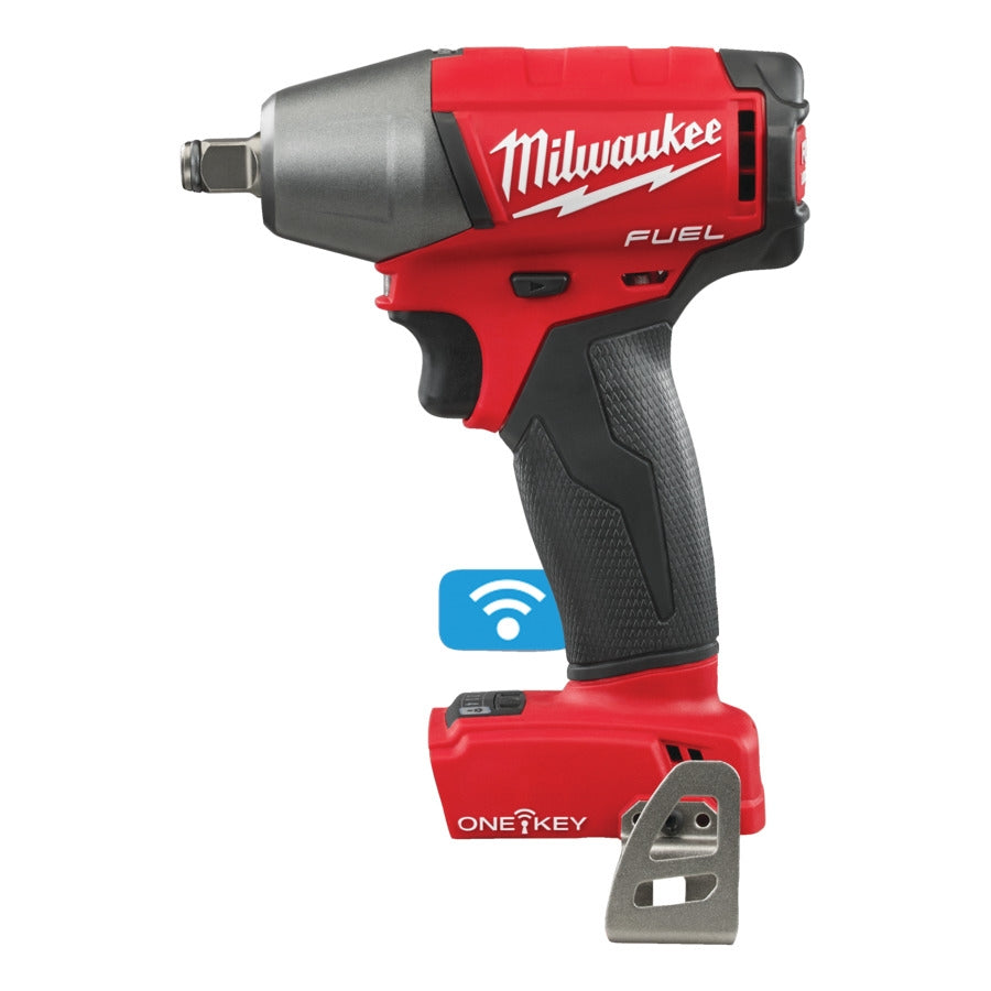 Milwaukee M18 ONEIWF12-0X FUEL Akku-Schlagschrauber 300 Nm 1/2" mit Sprengring ohne Akku/Lader in HD-Box