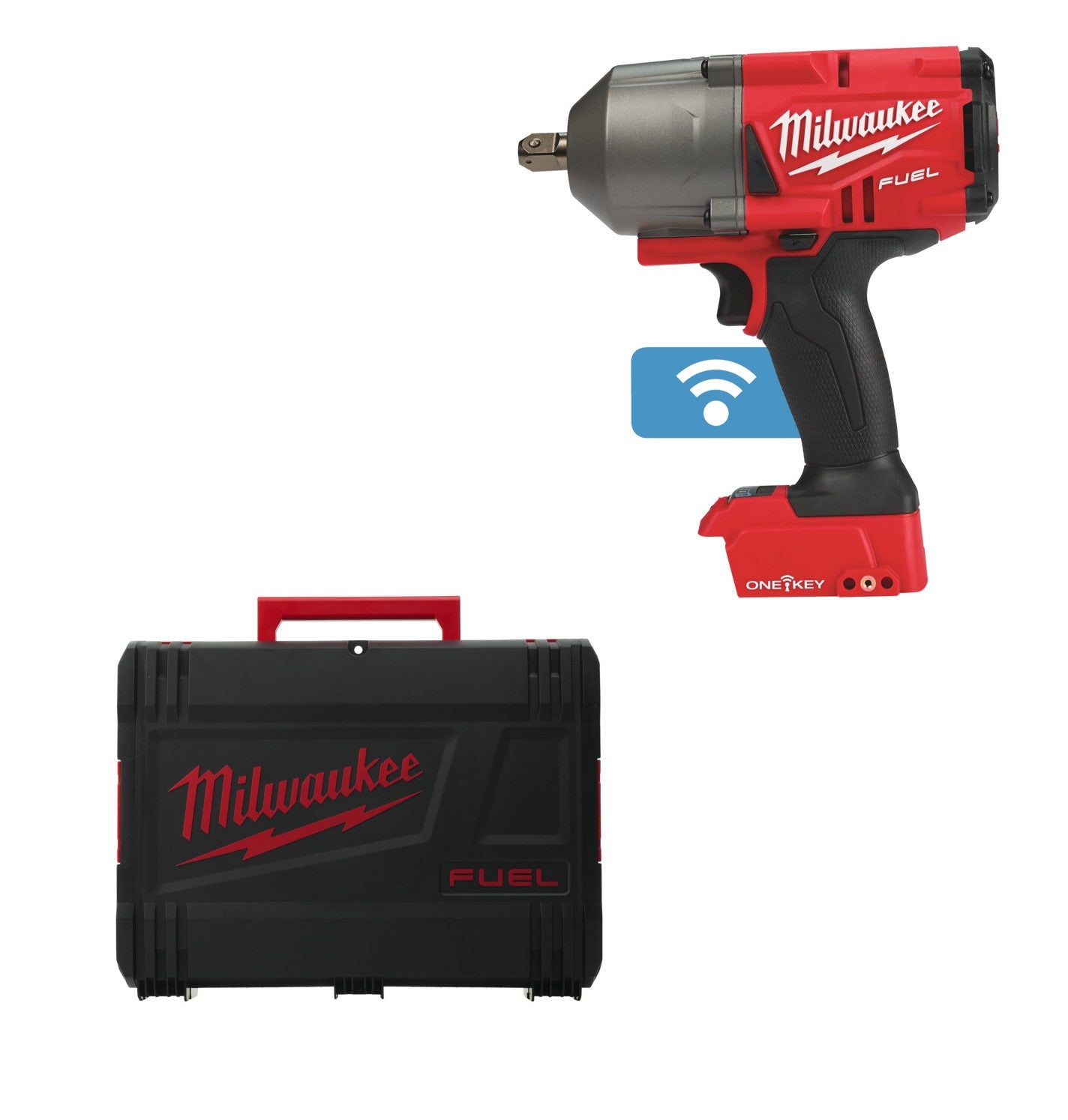 Milwaukee M18 ONEFHIWP12-0X FUEL ONE-KEY Akku-Schlagschrauber 1/2" ohne Akku/Lader