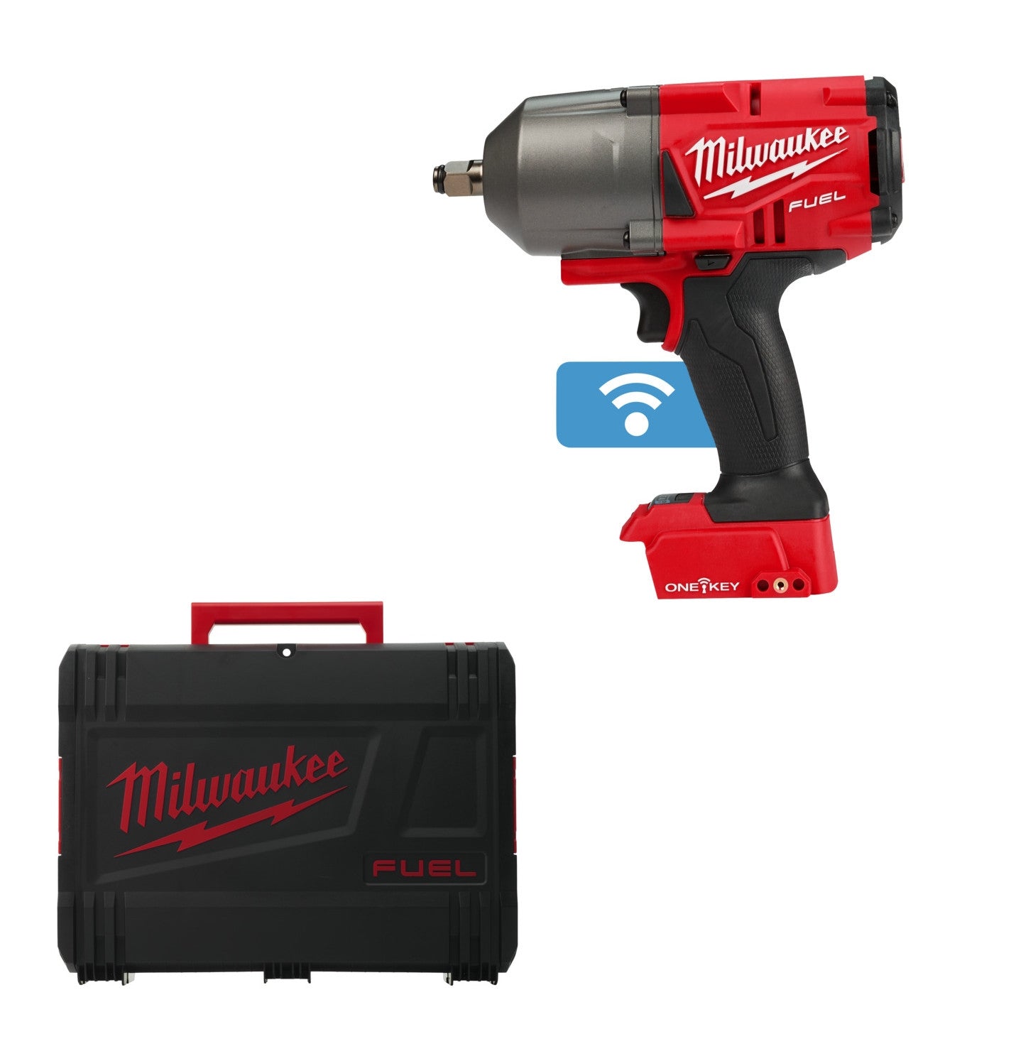 Milwaukee M18 ONEFHIWF12-0X FUEL Akku-Schlagschrauber bürstenlos 1356 Nm 1/2" ohne Akku/Lader in HD-Box (4933459726)