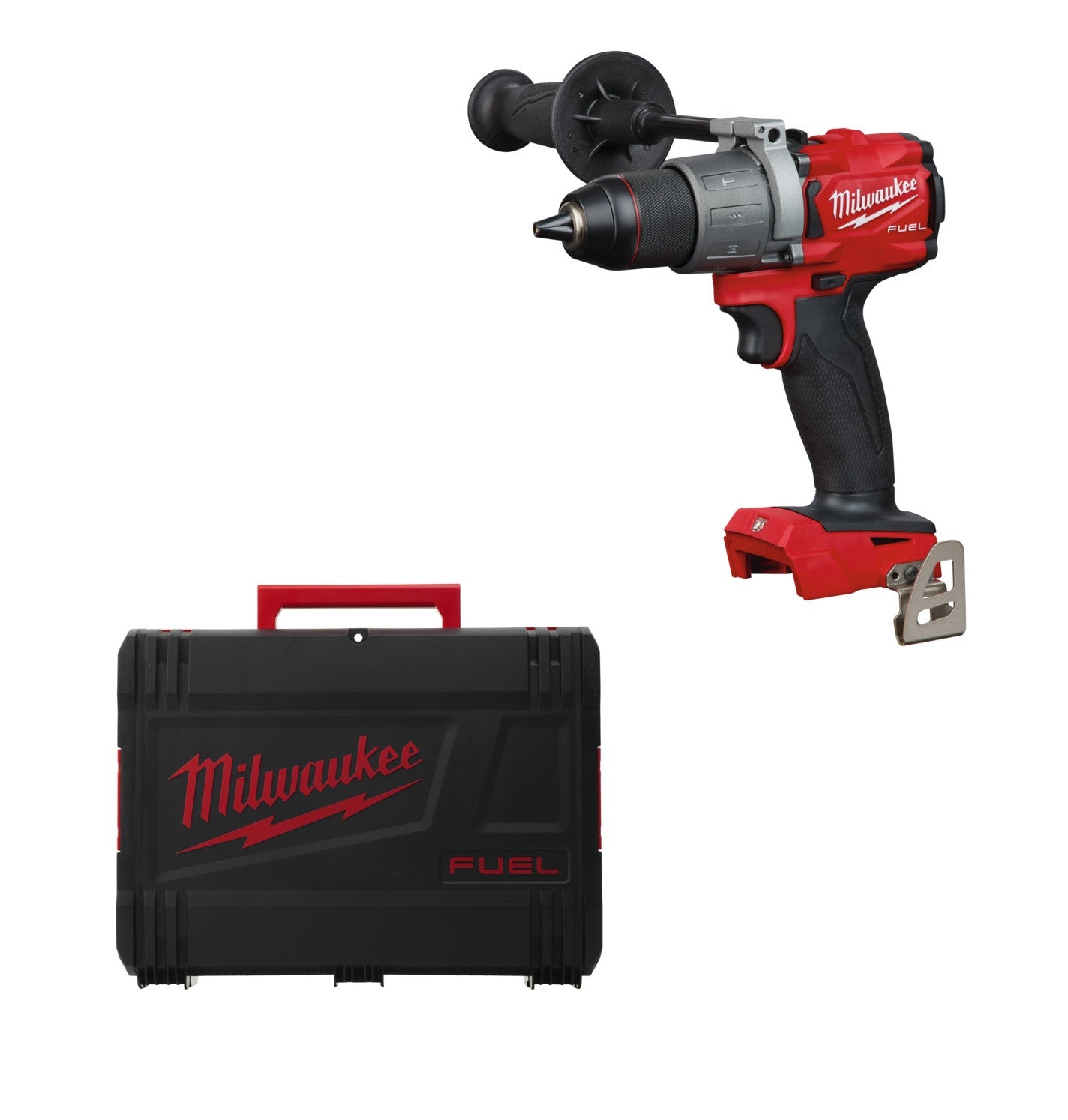 Milwaukee M18 FPD2-0X FUEL Akku-Schlagbohrschrauber 135 Nm ohne Akku/Lader in HD-Box