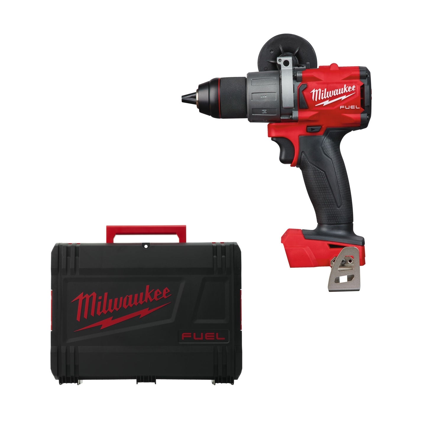 Milwaukee M18 FDD2-0X FUEL Akku-Bohrschrauber 135 Nm ohne Akku/Lader in HD-Box