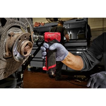 Milwaukee M12 FDGA-422B FUEL Akku-Geradschleifer, abgewinkelt mit 2x Akkus und Lader in Tasche (4933471439)