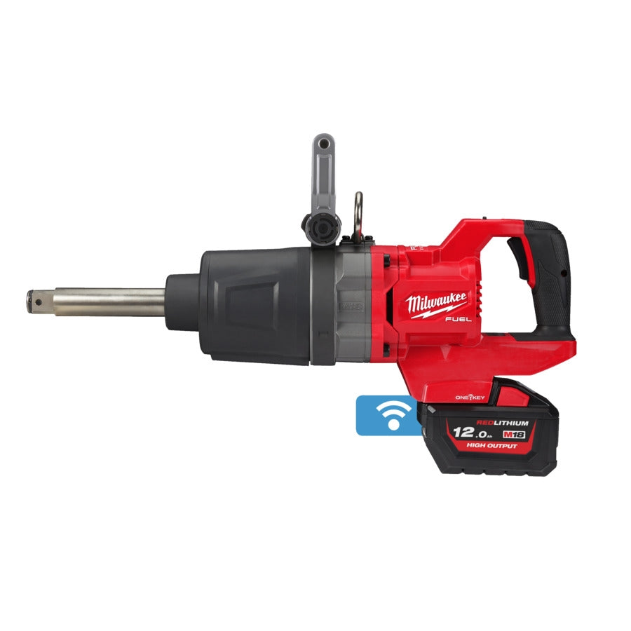 Milwaukee M18 ONEFHIWF1D-121C FUEL 1" Akku-Schlagschrauber mit Sprengring und langem Schaft