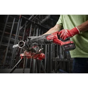 Milwaukee M18 ONEFSZ-0X FUEL Akku-Säbelsäge 32mm Hublänge mit FIXTEC ohne Akku/Lader in HD-Box