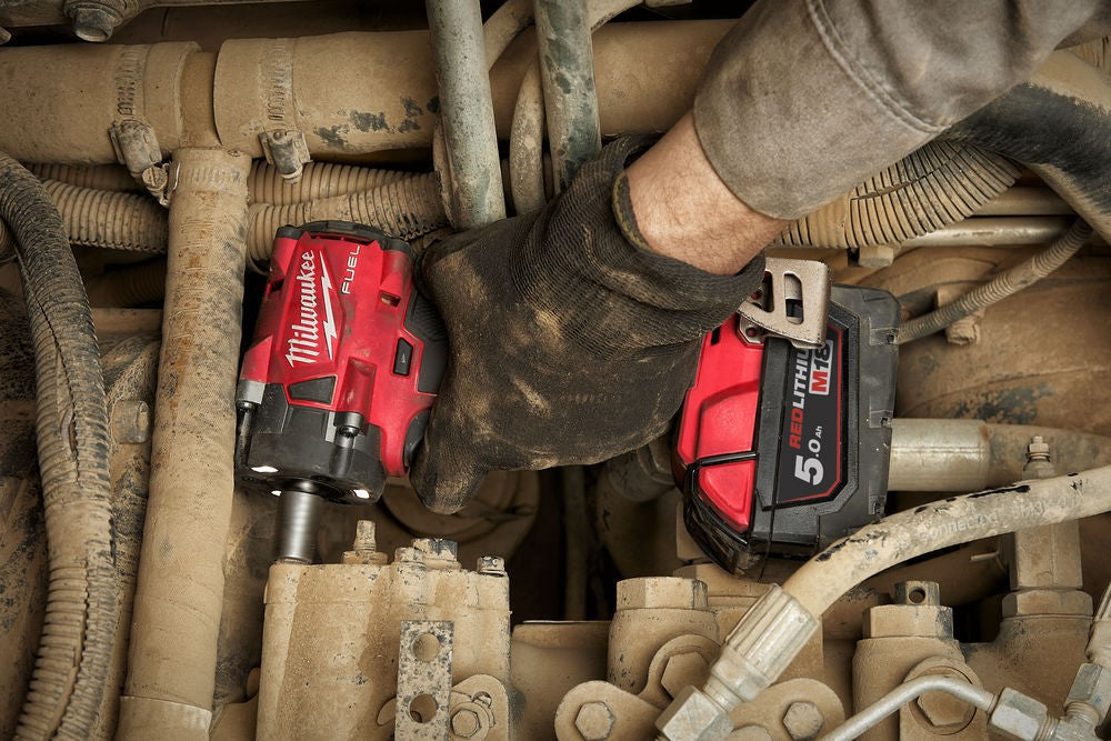 Milwaukee M18 FIW2F12-502X FUEL Akku-Kompakt-Schlagschrauber 1/2" vierkant mit Sprengring