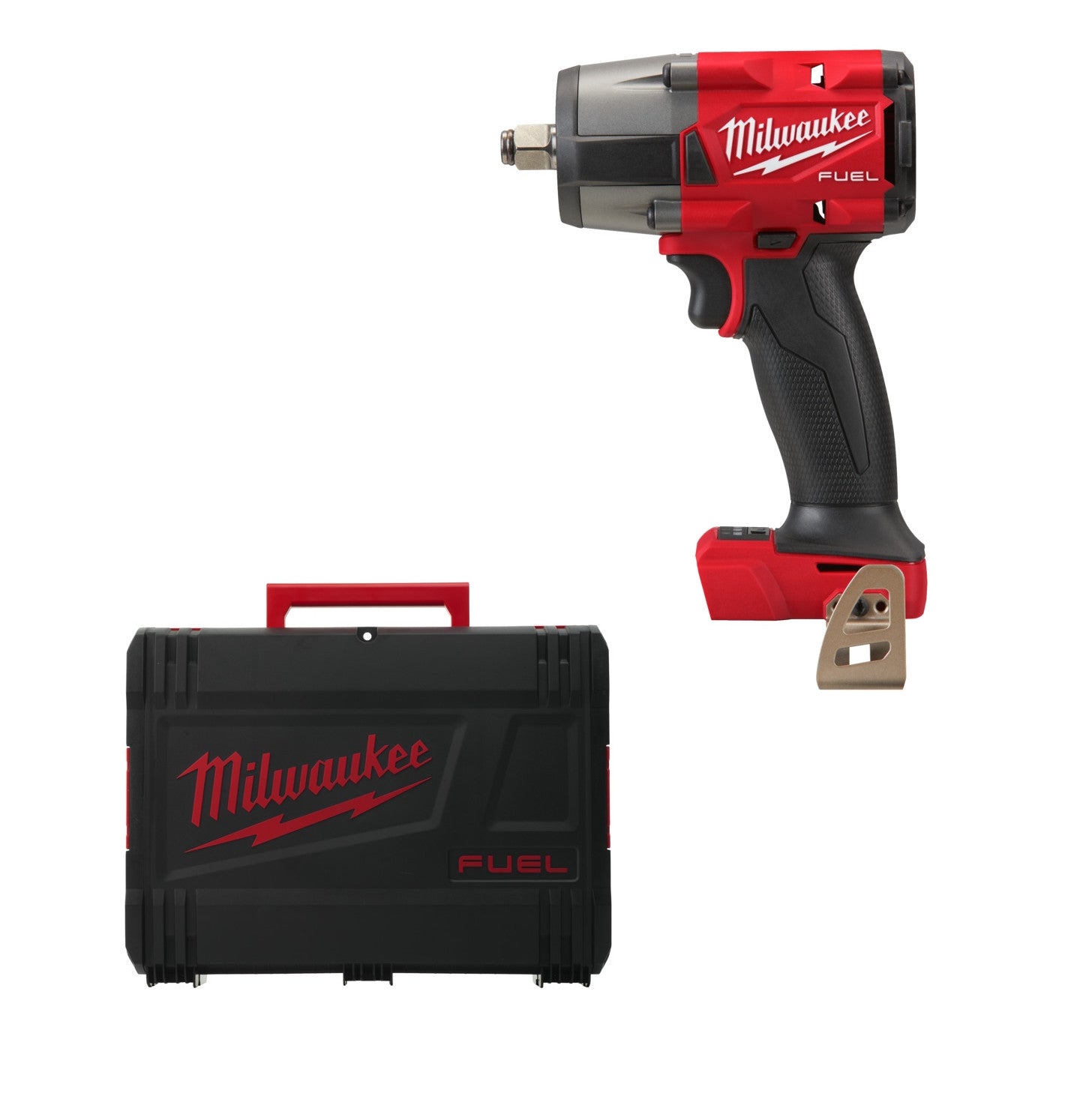 Milwaukee® M18 FMTIW2F12-0X FUEL Akku-Schlagschrauber bürstenlos 745 Nm 1/2" mit Sprengring ohne Akku/Lader in HD-Box