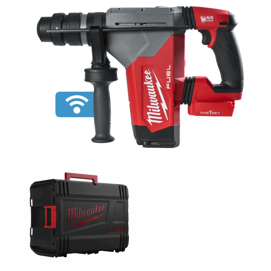 Milwaukee M18 ONEFHPX-0X FUEL Akku-Kombihammer 5 Joule ohne Akku/Lader in HD-Box