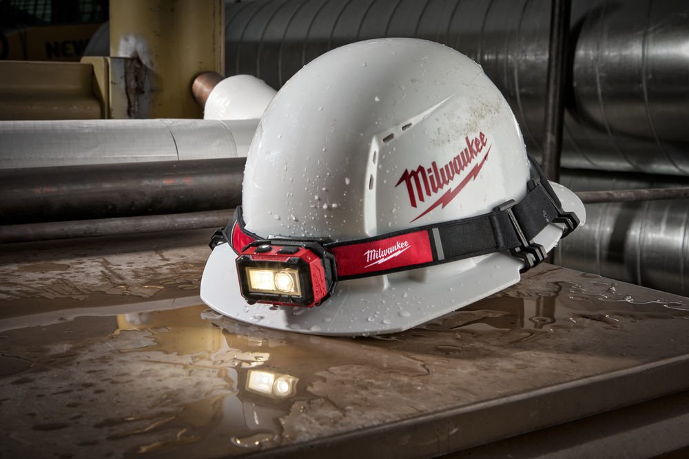 Milwaukee IRHL450 TRUEVIEW USB-Akku-Kopf-/Stirnleuchte mit 450 Lumen (4933478587)