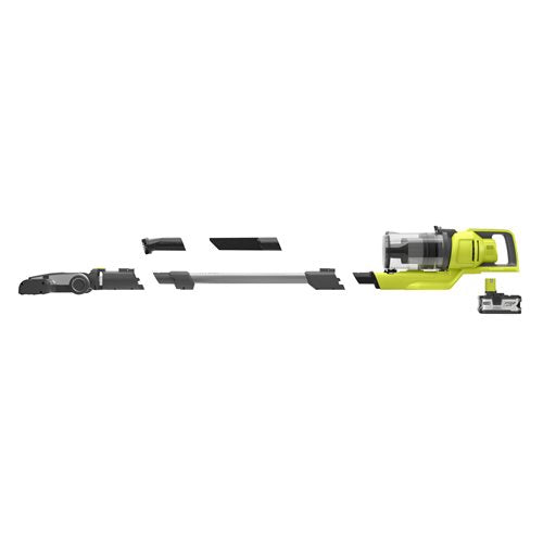 RYOBI RSV18-0 Akku-Bodenhandsauger 60 Watt und Dual-Zyklonen Hepa Filter ohne Akku/Lader im Karton