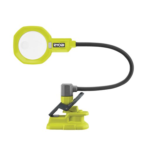 RYOBI RML18-0 Akku-LED-Lupenleuchte 400 Lumen und Vergrößerungfunktion ohne Akku/Lader im Karton