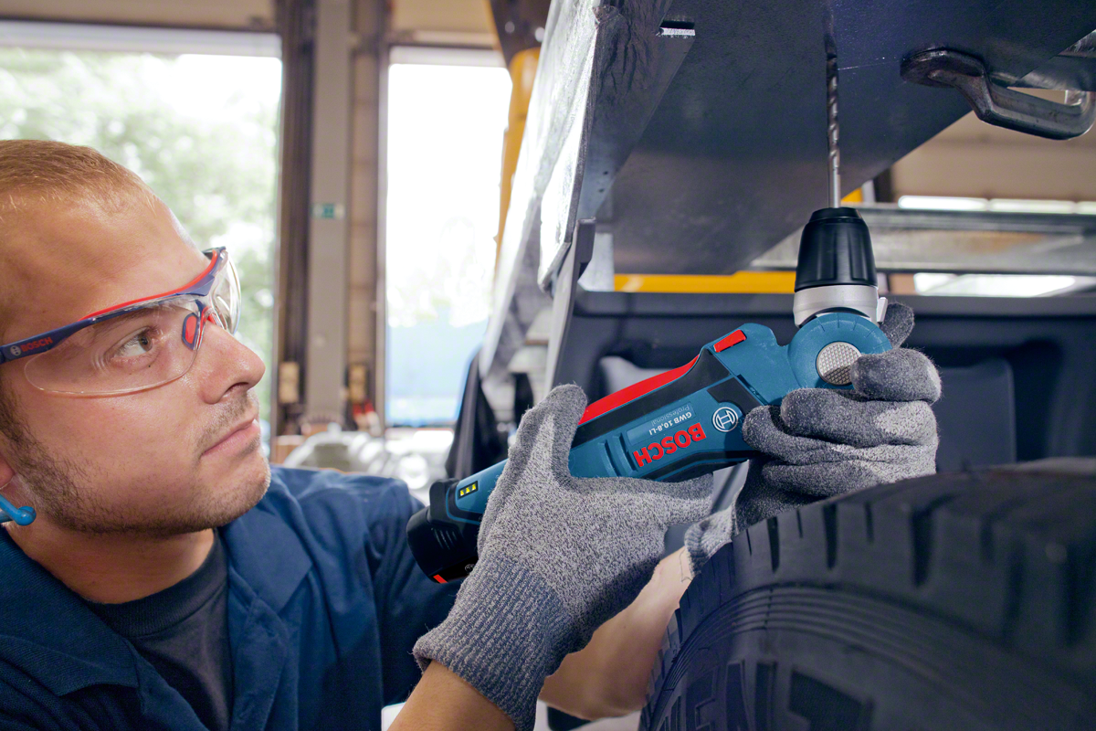Bosch Professional GWB 10.8 V-LI Akku-Winkelbohrmaschine ohne Akku/Lader