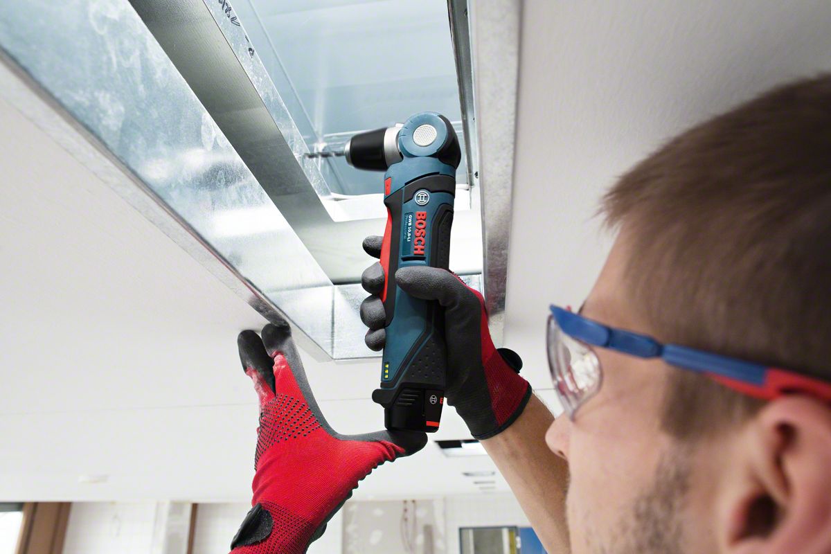 Bosch Professional GWB 10.8 V-LI Akku-Winkelbohrmaschine ohne Akku/Lader