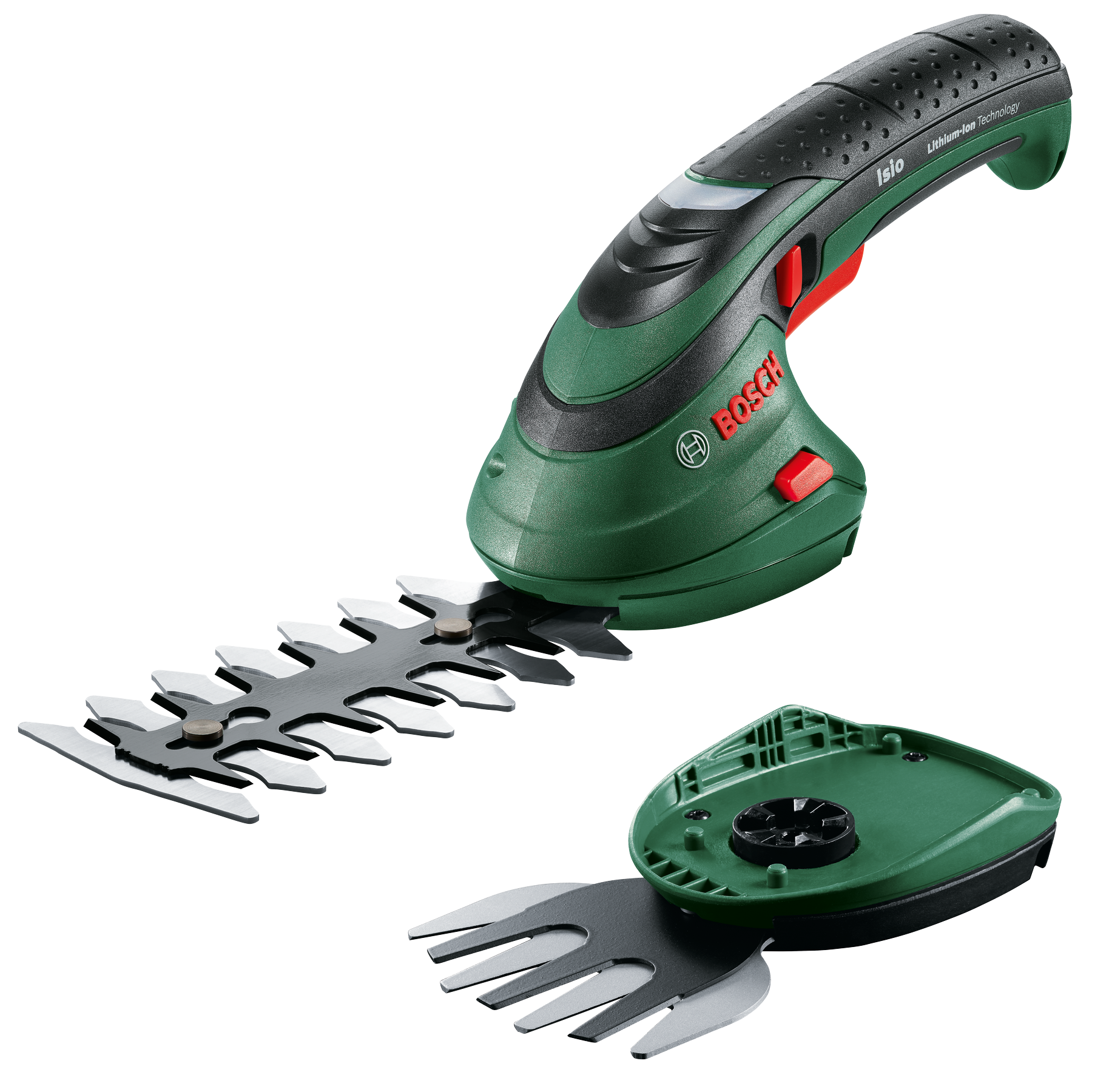 Bosch Akku-Strauch- und Grasscheren-Set Isio 3.6 V mit Akku/Lader und Zubehör 0600833108
