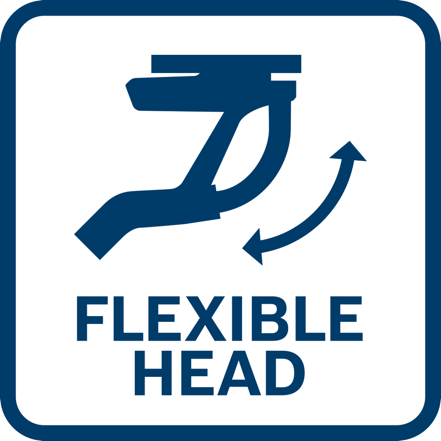 flexibler Schleifkopf