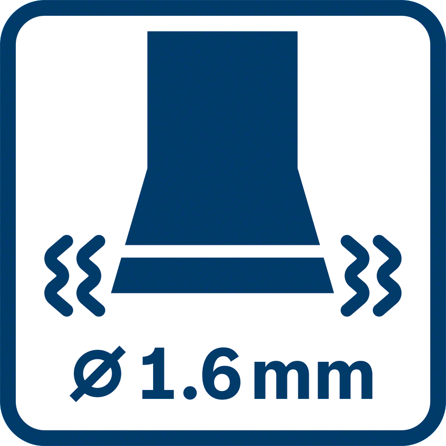 Schwingkreisdurchmesser 1.6 mm