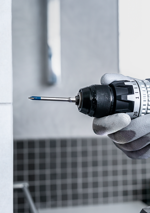 Bosch Professional Expert HEX-9 HardCeramic Bohrer mit Carbide Spitze Ø 3 - 12 mm ideal für Fliesen oder Keramik