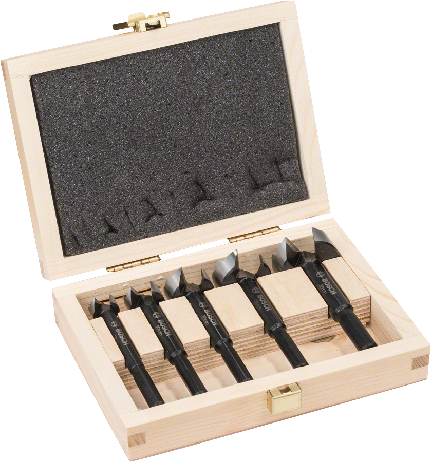 Bosch Forstnerbohrer Set Ø 15 - 35 mm in Kassette 5 tlg. (2608577022)