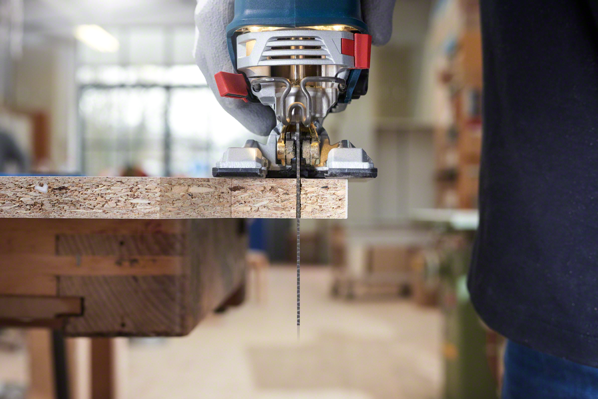 Bosch Stichsägeblatt T 101 AOF Special for Laminate für kurvenschnitte in Holz