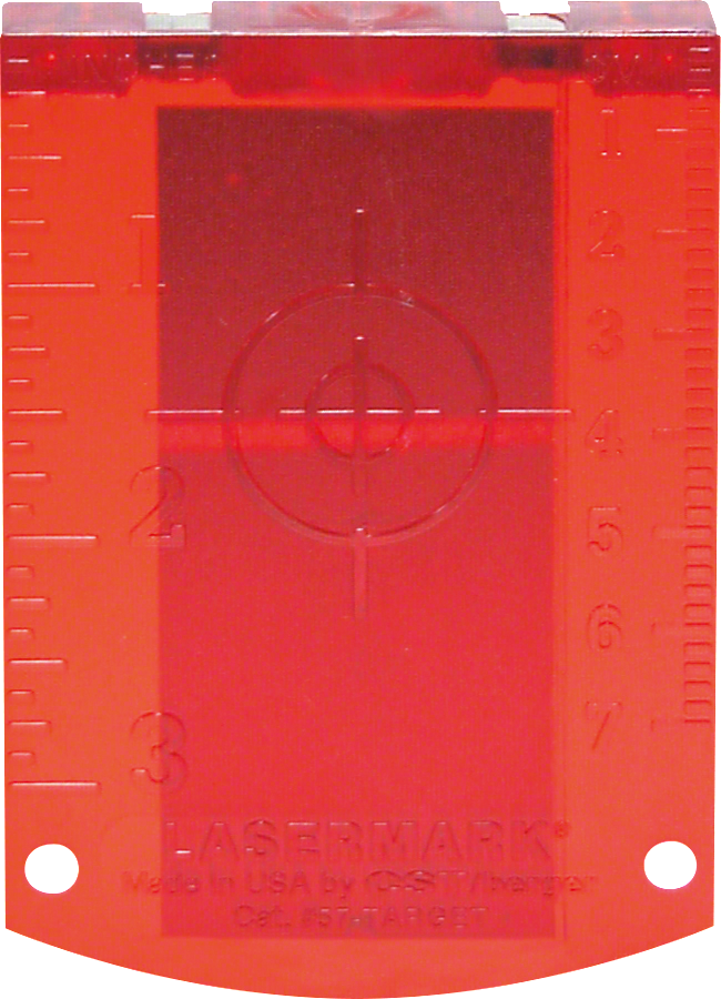 Bosch Laser Zieltafel rot für GRL 400 H / GRL 300 HV Professional (1608M0005C)