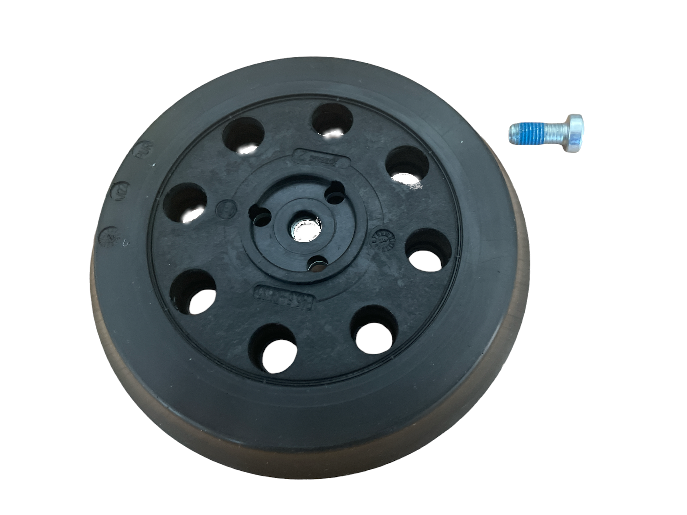 Bosch Schleifteller mit Klett Ø 125 mm mittelhart für Exzenterschleifer PEX 400 / 125 A-1 / 12 A 2608601902