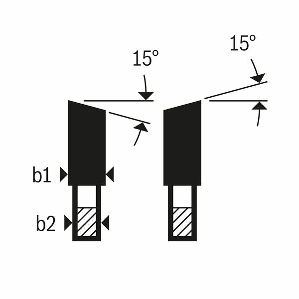 Bosch Expert for Wood Kreissägeblatt 190x30x2.6 mm 24 Zähne für Holz