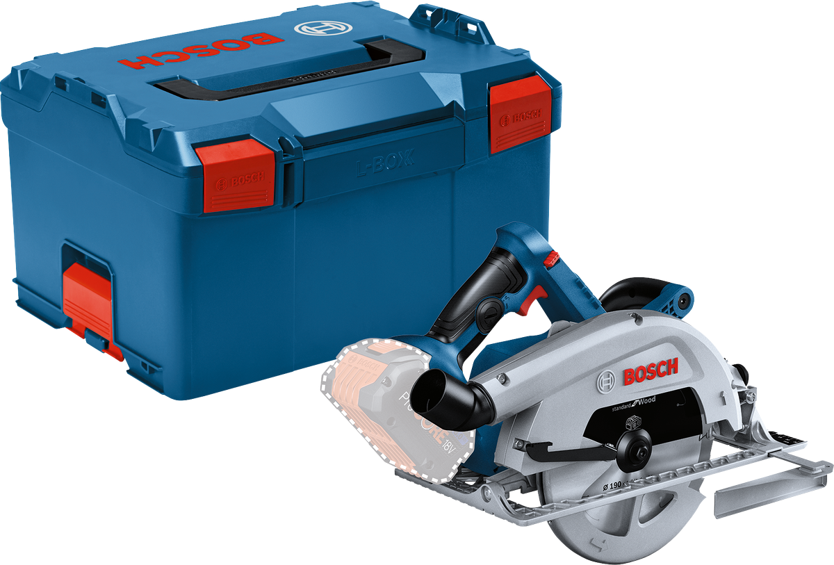 Bosch Professional GKS 18V-68 C Akku-Kreissäge BITURBO ohne Akku/Lader in L-Boxx 238