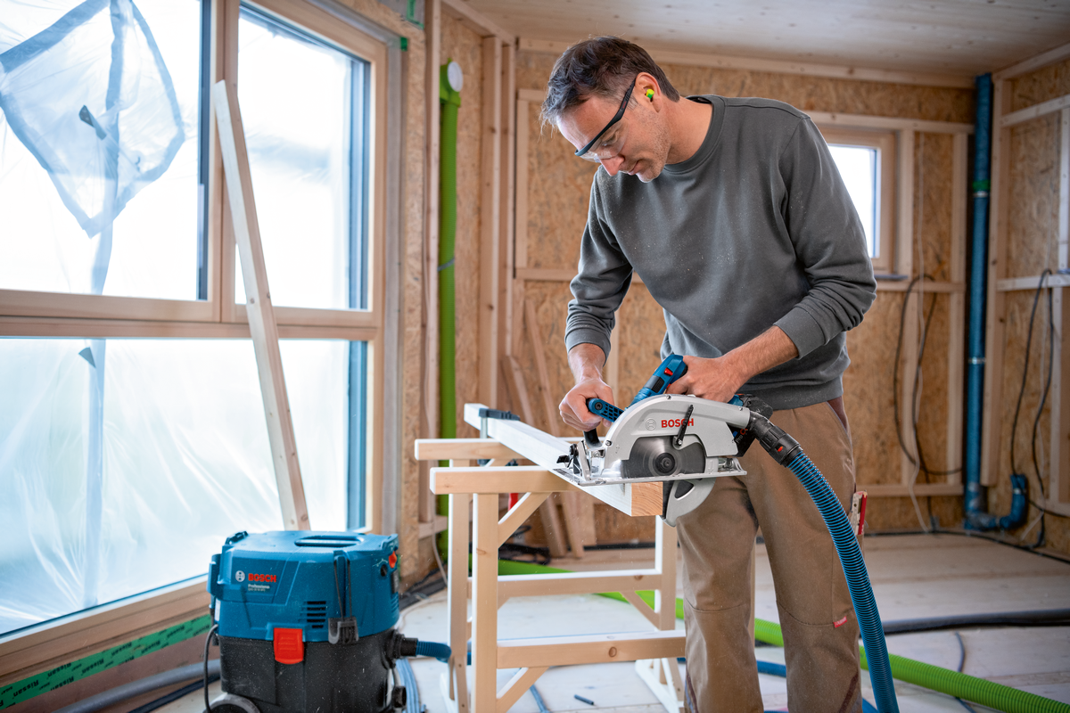 Bosch Professional GKS 18V-70 L Akku-Kreissäge BITURBO ohne Akku/Lader in L-Boxx 238