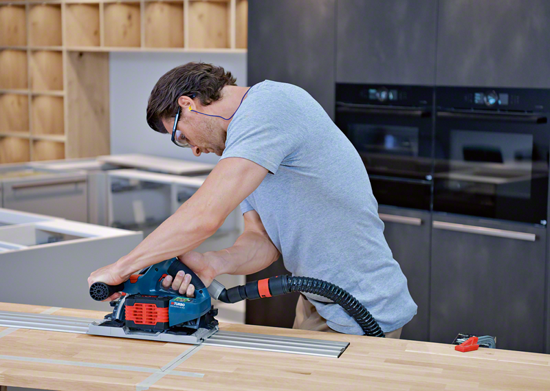 Bosch Professional GKT 18V-52 GC Akku-Tauchsäge BITURBO ohne Akku/Lader in L-Boxx 238