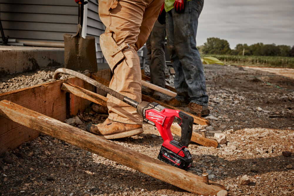 Milwaukee M18 FCVN12-0 FUEL Akku-Betonrüttler ohne Akku/Lader