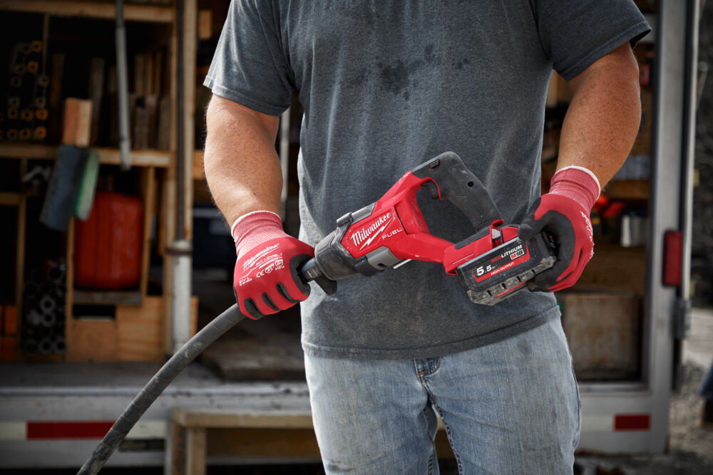 Milwaukee M18 FCVN12-0 FUEL Akku-Betonrüttler ohne Akku/Lader