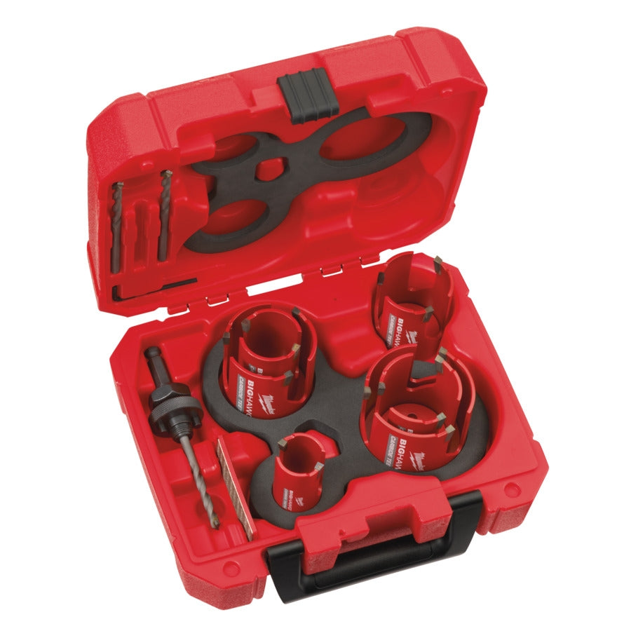 Milwaukee BIG HAWG Multimaterial-Lochsäge-Set 10tlg. (4932464939)