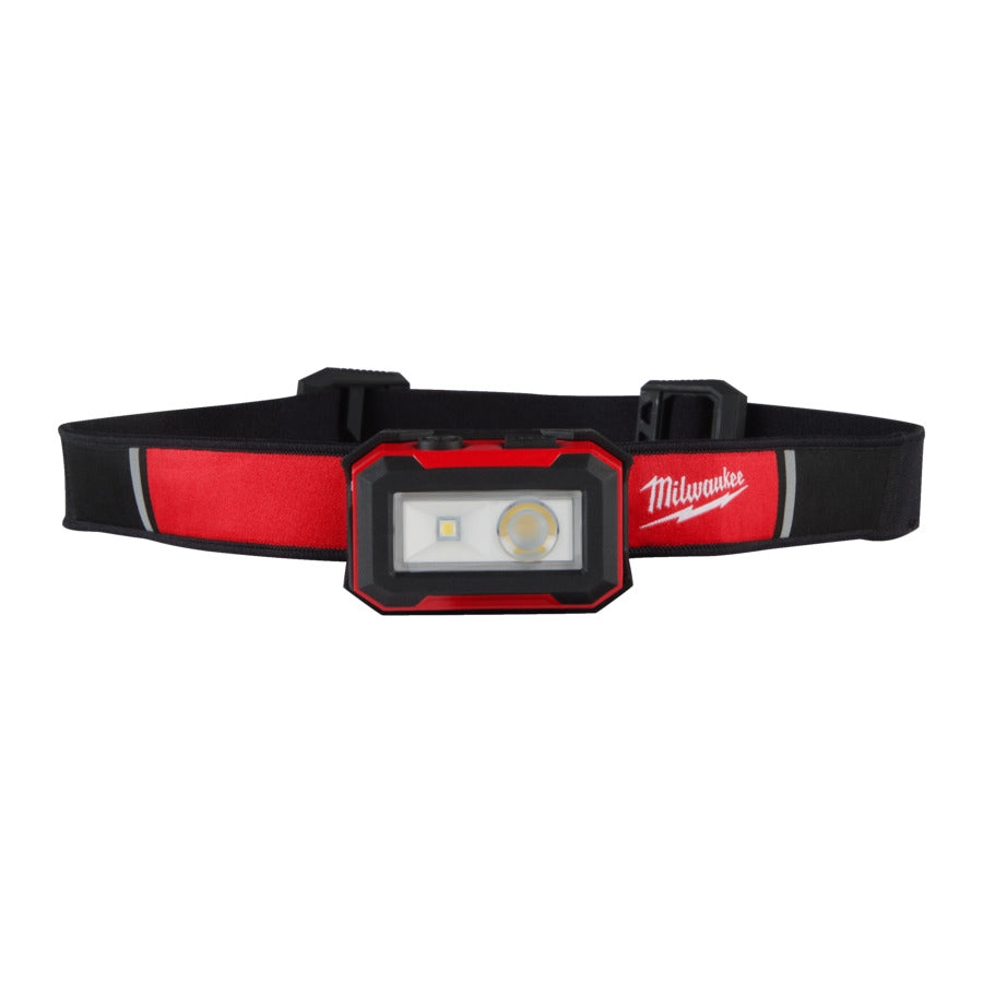 Milwaukee® IR HL450 TRUEVIEW USB-Akku-Kopf-/Stirnleuchte 4V mit 450 Lumen und 100m Reichweite im Karton