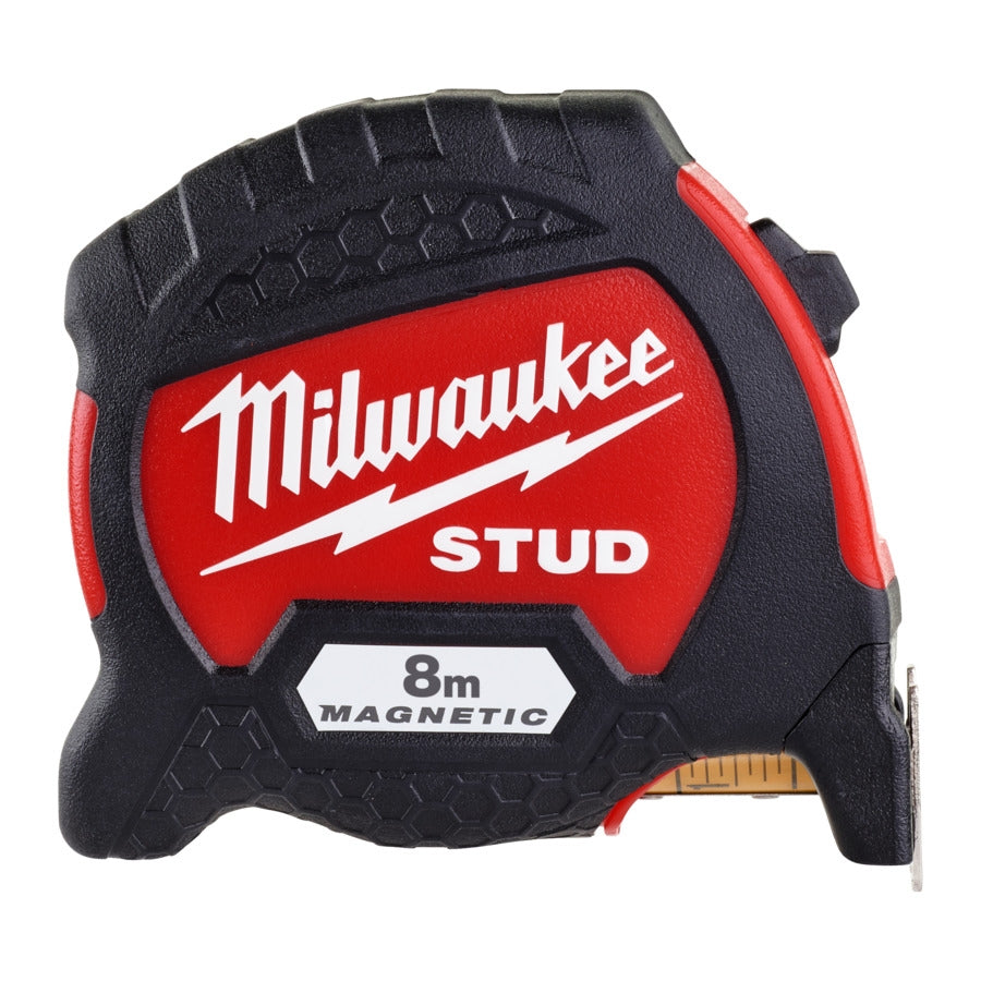 Milwaukee® STUD Bandmaß GEN II 8 m, 33 mm breit mit magnetischem Endhaken