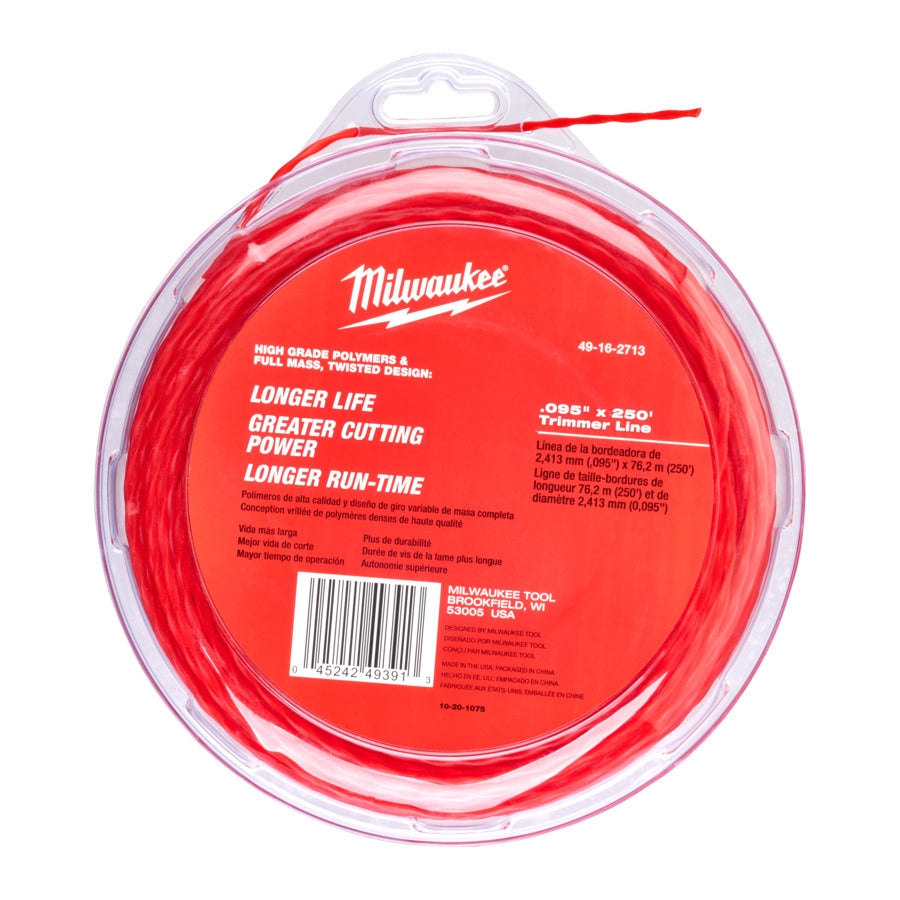 Milwaukee Schneidfaden 76 m, Fadenstärke 2,4 mm (49162713)