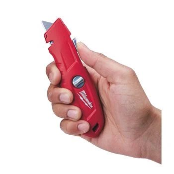 Milwaukee Sicherheitsmesser selbsteinziehend mit Klingenmagazin (4932471360)