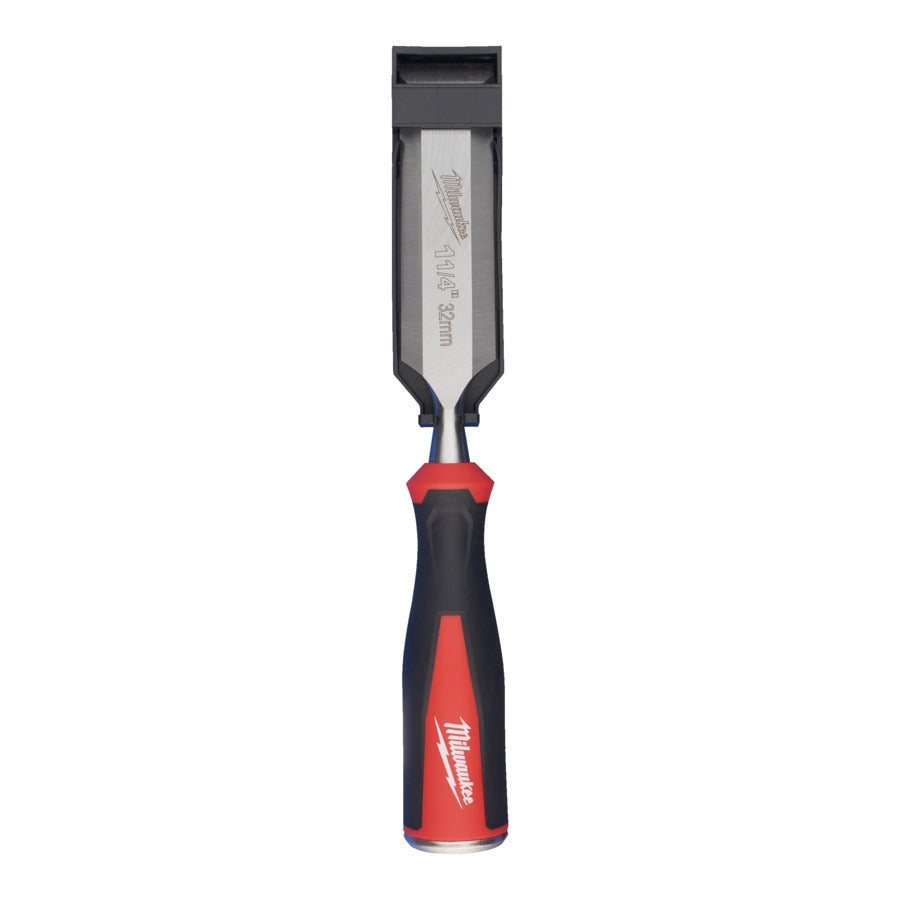 Milwaukee Stechbeitel 1 1/4" mit abgeschrägter Kante 31 mm mit Schlagkappe (4932479896)