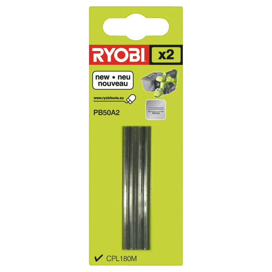 RYOBI PB50A2 HM-Hobel-Wendemesser 50 mm 2 Stk. (5132002602)