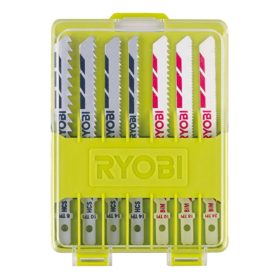 RYOBI RAK10JSB Stichsägeblatt-Set für Metall und Kunststoff 10tlg 5132002702
