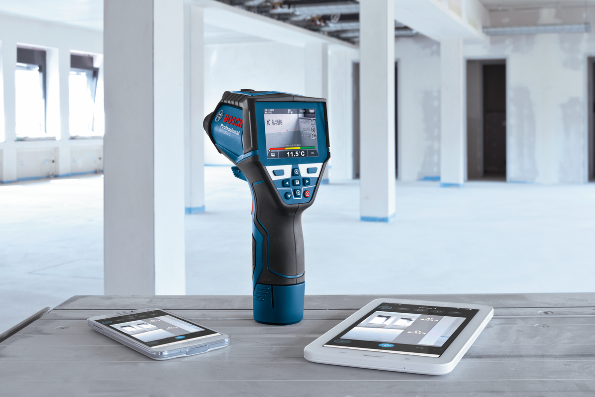 Bosch Professional GIS 1000 C Thermodetektor im Karton